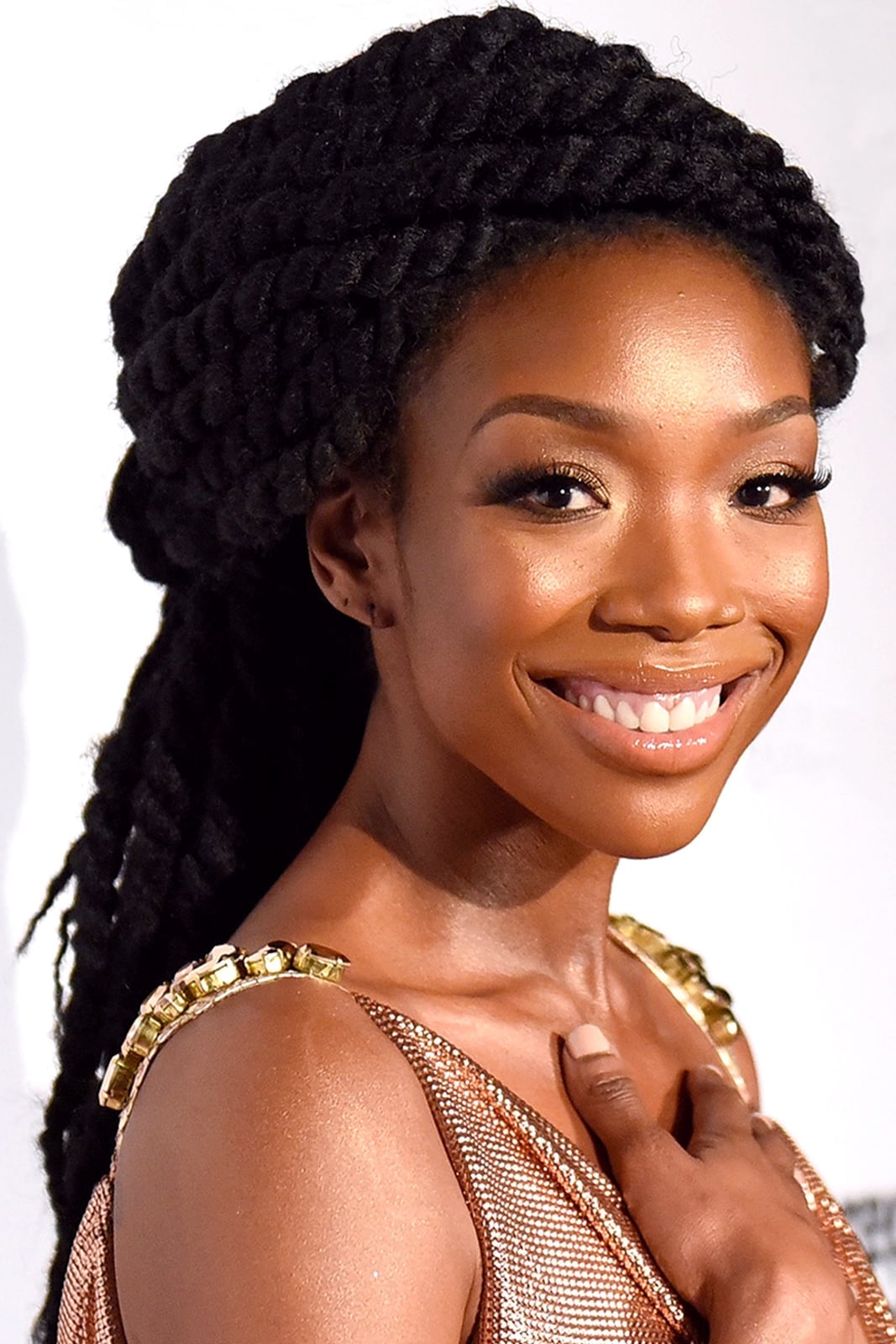 Large Crown Updo With Cascading Twists — Classy Natural Twists
