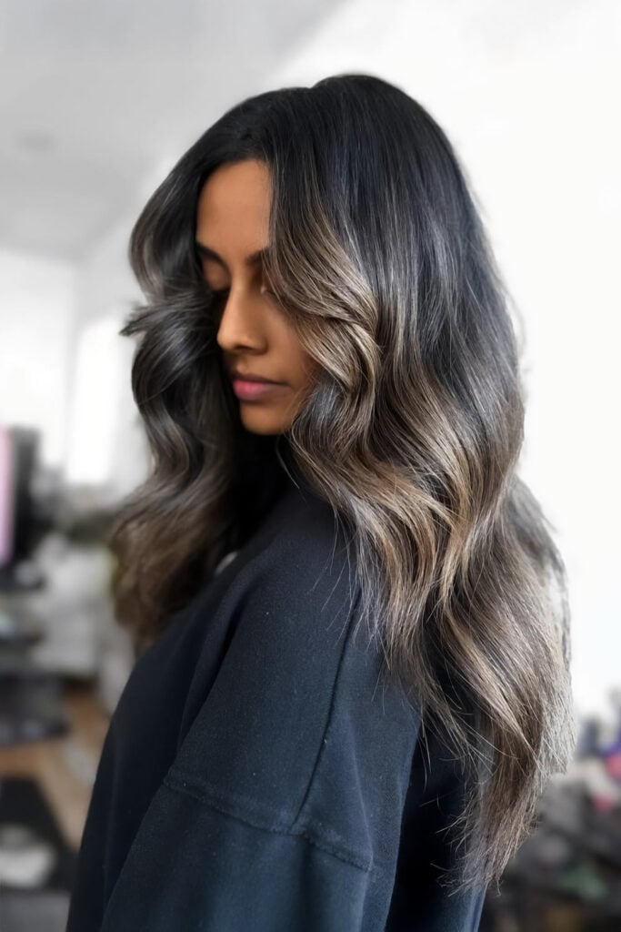 Seamless Dark Brown To Caramel Ombré Waves Seamless Dark Brown To Caramel Ombré Waves — Classy Ombré Hair
