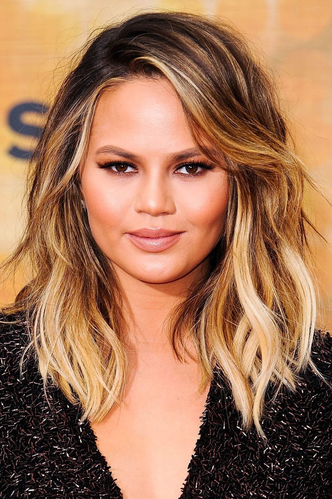 Collarbone Length Layers With Curtain Bangs Ombré Collarbone Length Layers With Curtain Bangs Ombré — Classy Ombré Hair