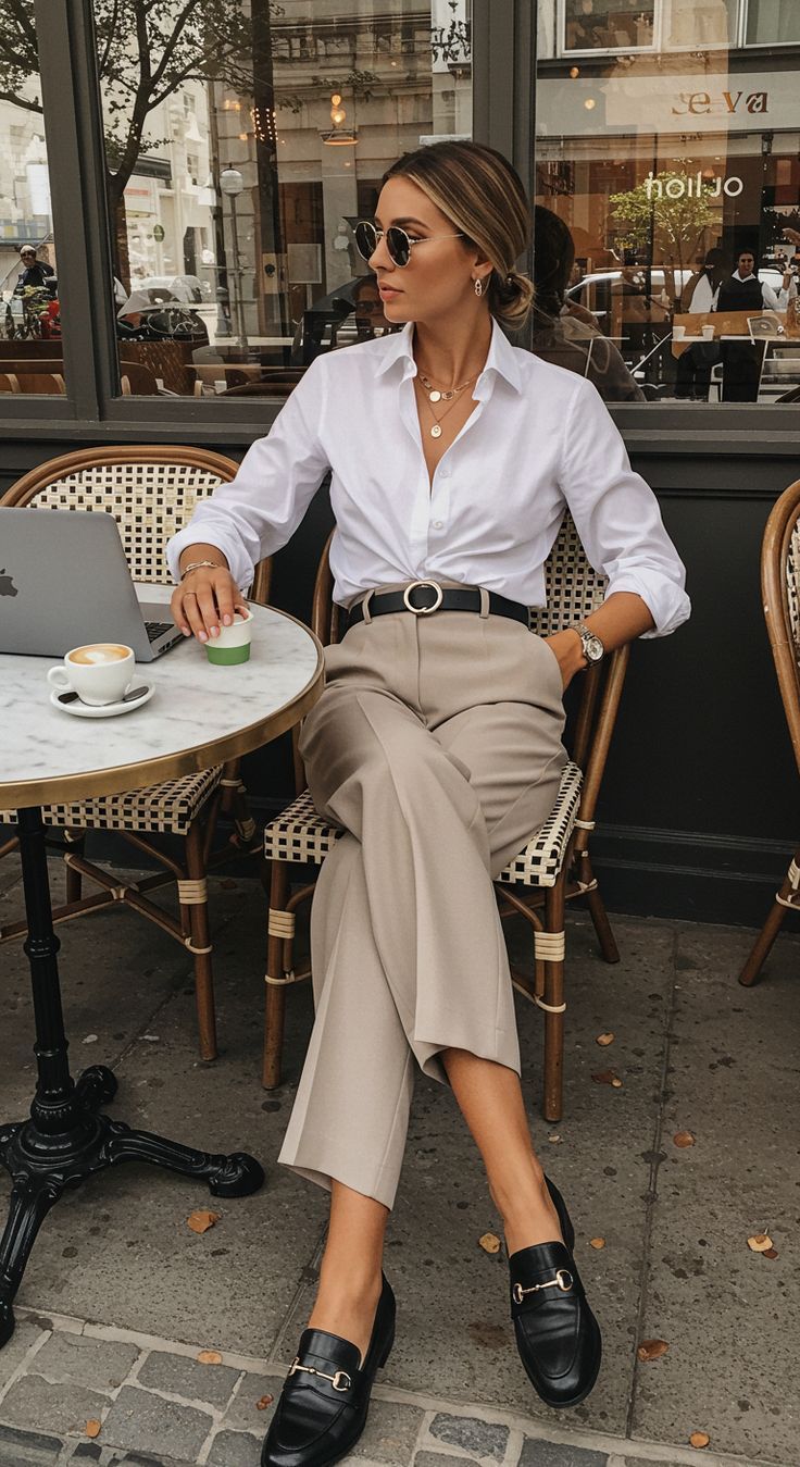 Outfit Ideas Good Flats For Work Incredibly Chic Outfits To Wear With Flat Shoes In 2024