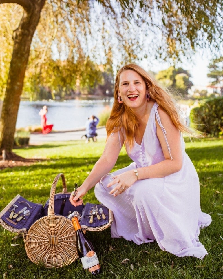 Flowing Lavender Maxi Dress Flowing Lavender Maxi Dress — Classy Picnic Outfit