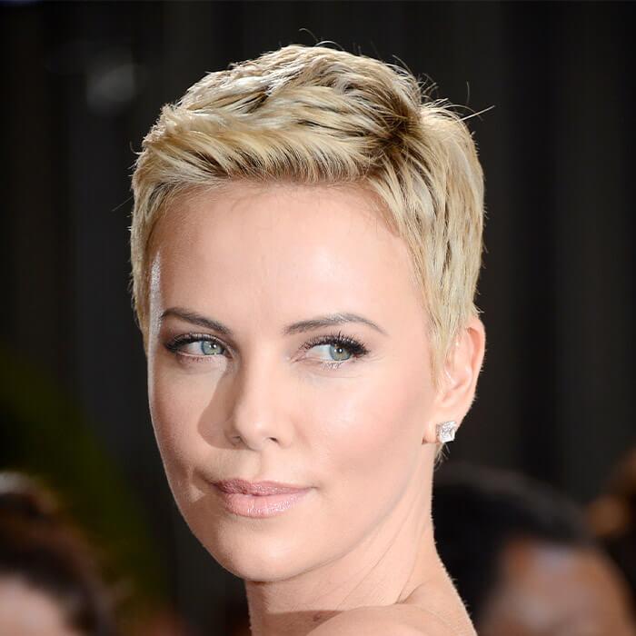 Textured Blonde Pixie With Tousled Top, Ear Textured Blonde Pixie With Tousled Top, Ear — Classy Pixie Haircuts