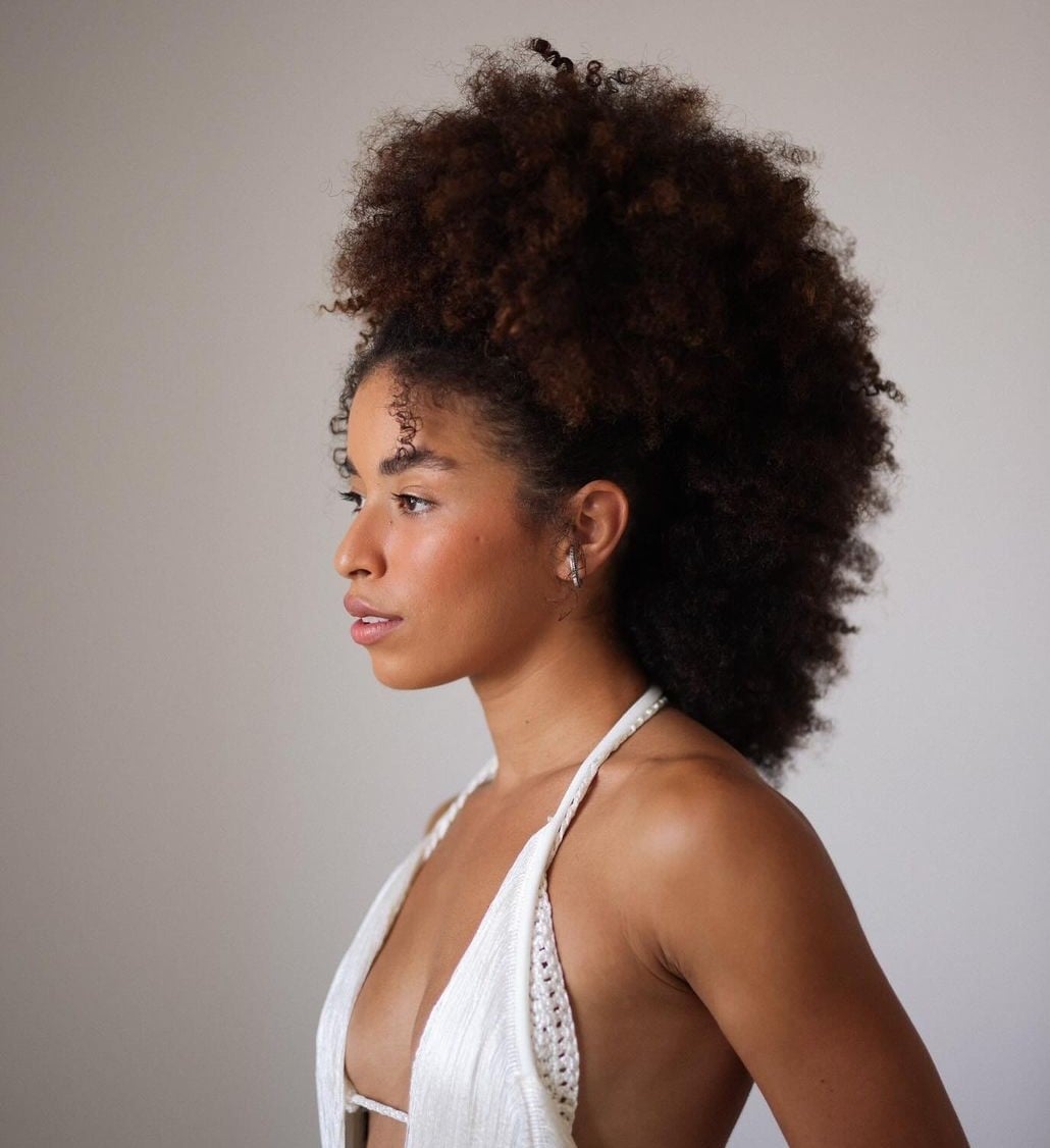 Large Voluminous Afro Puff Large Voluminous Afro Puff — Classy Puff Hairstyles