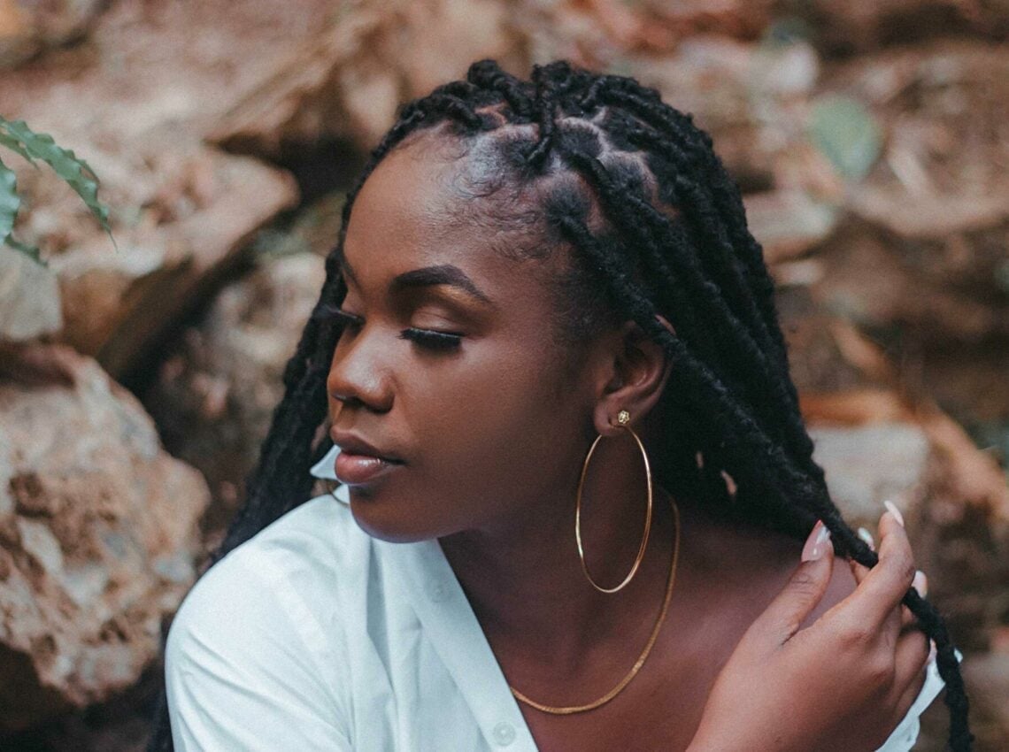 Mid-Back Black Locs With Visible Retwist Mid-Back Black Locs With Visible Retwist — Classy Retwist Locs