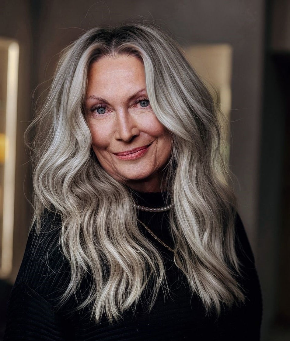 24 Chic Gray Hairstyles for Women Over 60 That You'll Love to Try