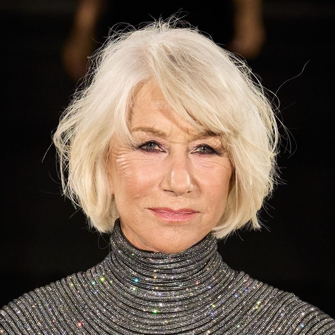 Textured Wavy Bob With Predominantly White Textured Wavy Bob With Predominantly White — Classy Salt and Pepper Hair