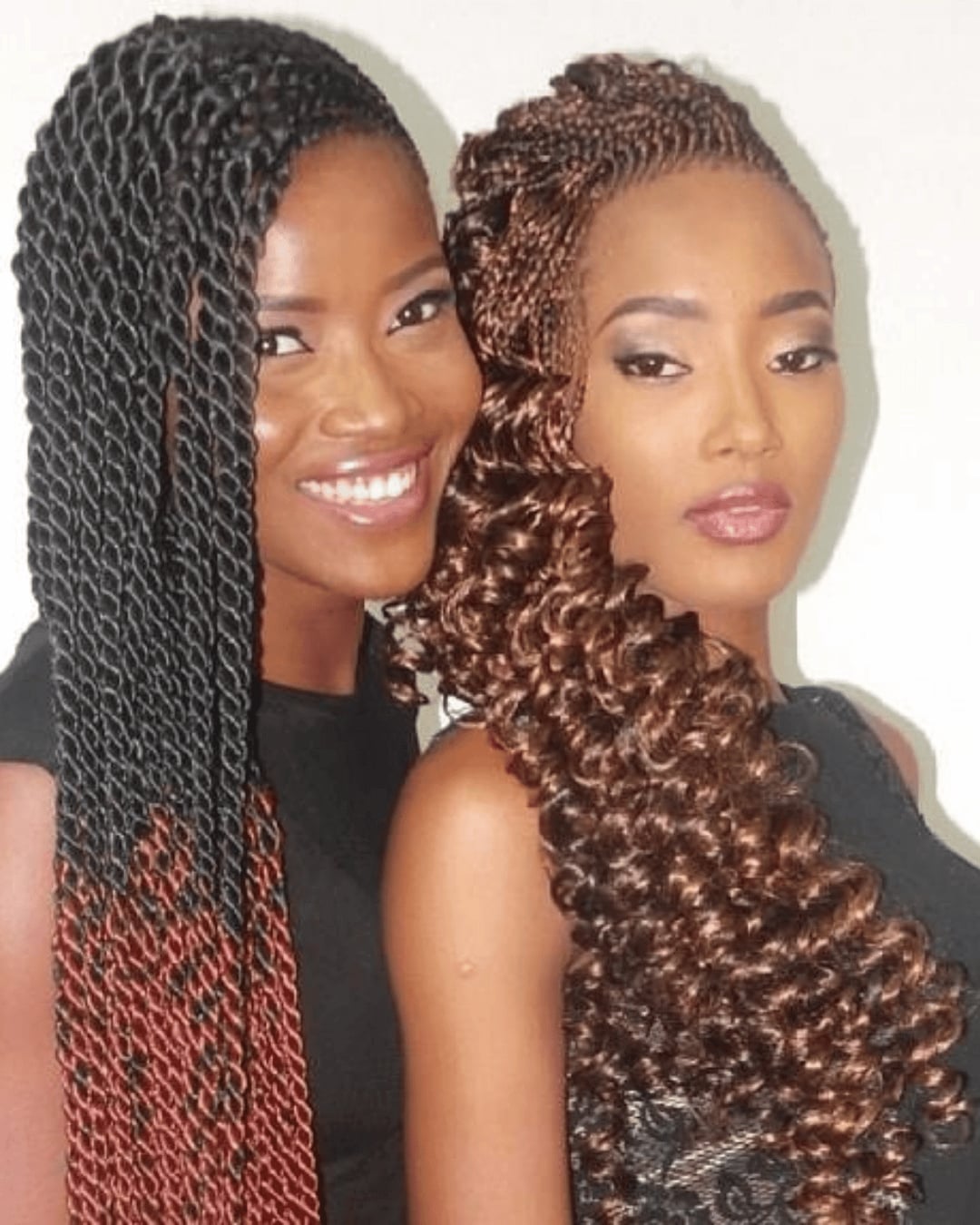 Ombre Twists With Red and Blonde Tones Ombre Twists With Red and Blonde Tones — Classy Senegalese Twists