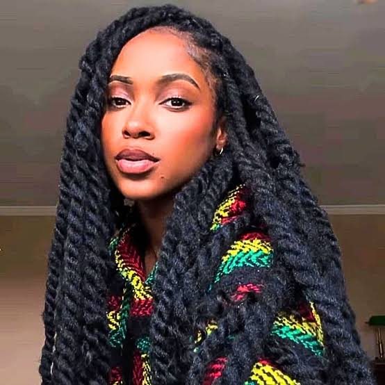 Jumbo Twists Past Shoulders Jumbo Twists Past Shoulders — Classy Senegalese Twists