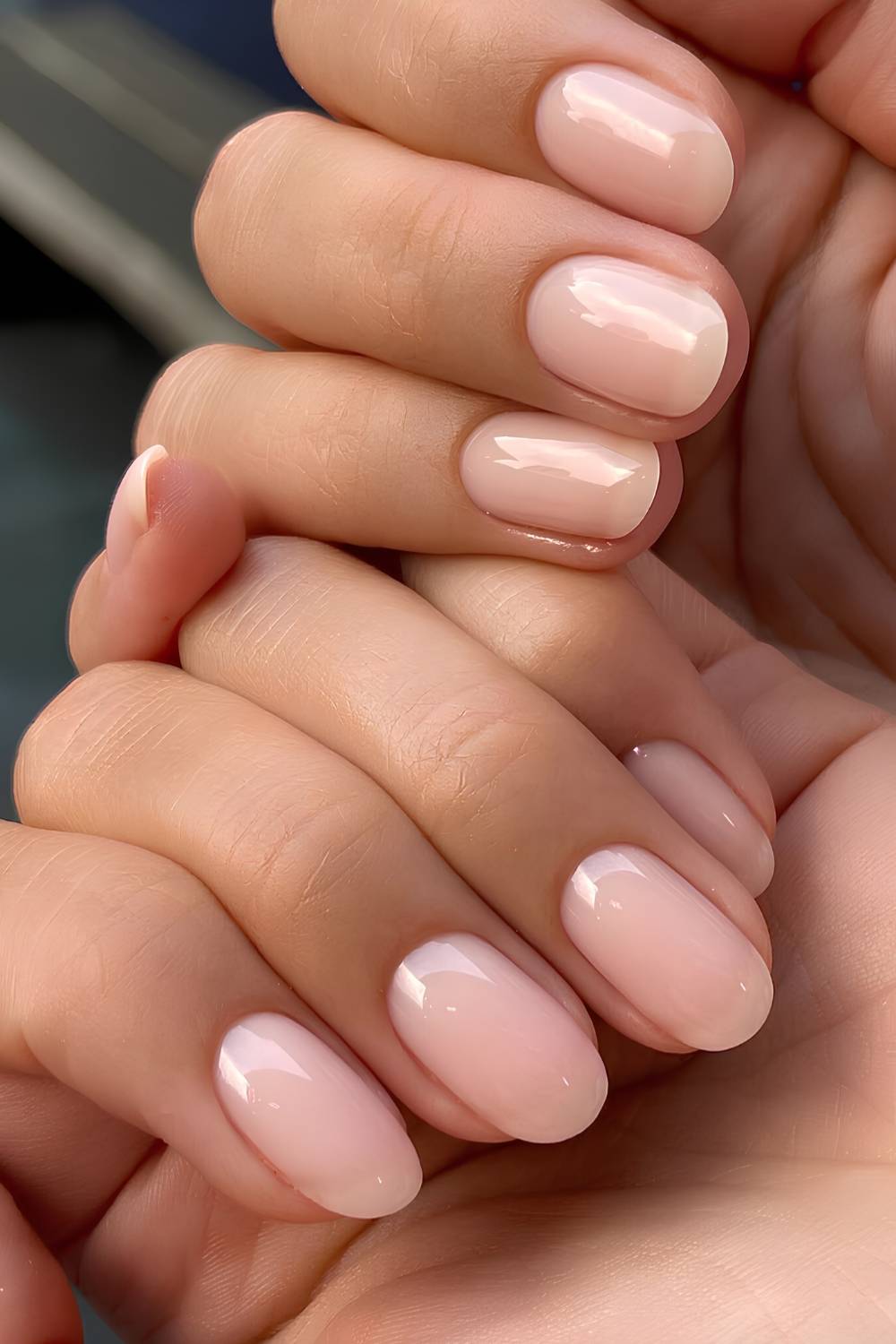Short Oval Sheer Pale Pink Jelly With Creating A Clean And Classy Look Short Oval Sheer Pale Pink Jelly With Creating A Clean And Classy Look — Classy Sheer Nails