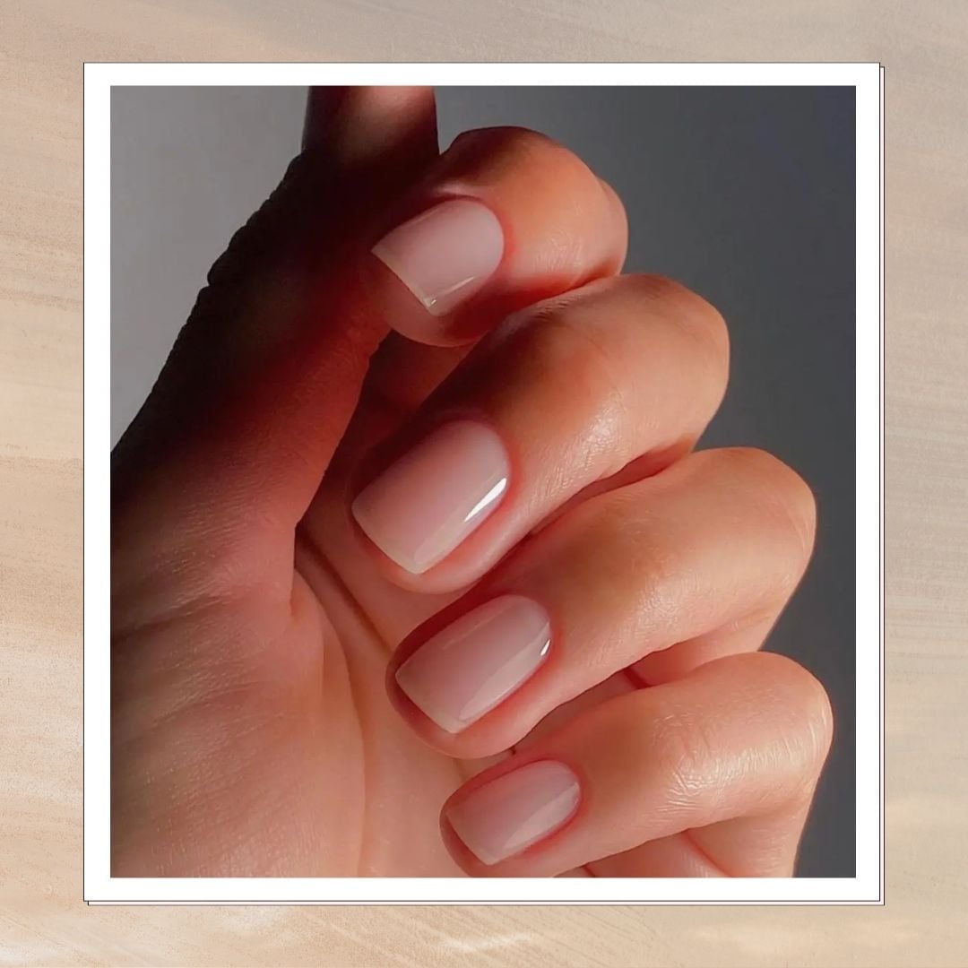 Short Soft Square Sheer Milky Nude Pink With мягкий квадрат Short Soft Square Sheer Milky Nude Pink With мягкий квадрат — Classy Sheer Nails
