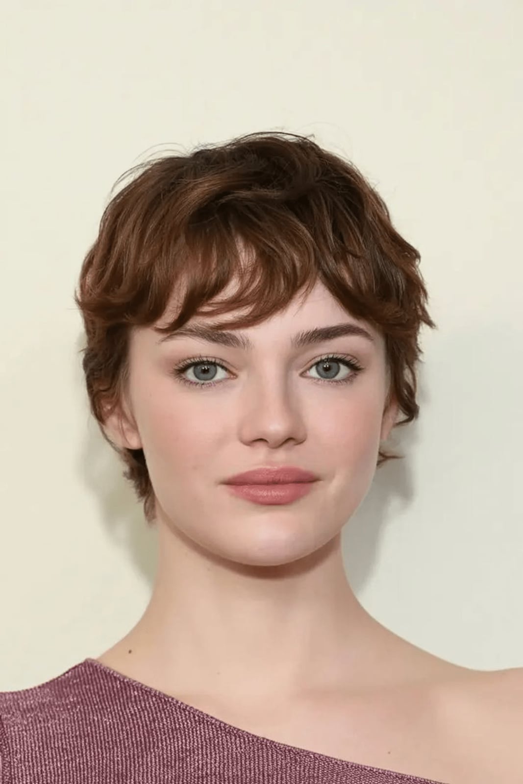 Medium Brown Chin Length Shag Medium Brown Chin Length Shag — Classy Short Shaggy Haircut