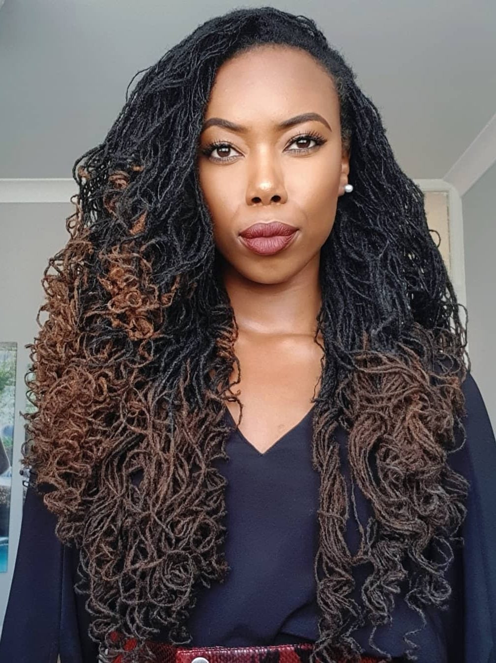 Mid-Back Sisterlocks With Cascading Curls Mid-Back Sisterlocks With Cascading Curls — Classy Sister Locs