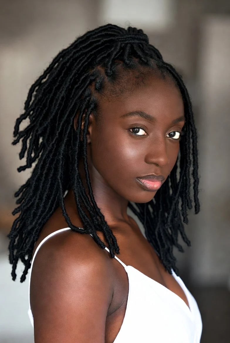 Shoulder Length Loose Soft Locs — Classy Soft Locs Hairstyles