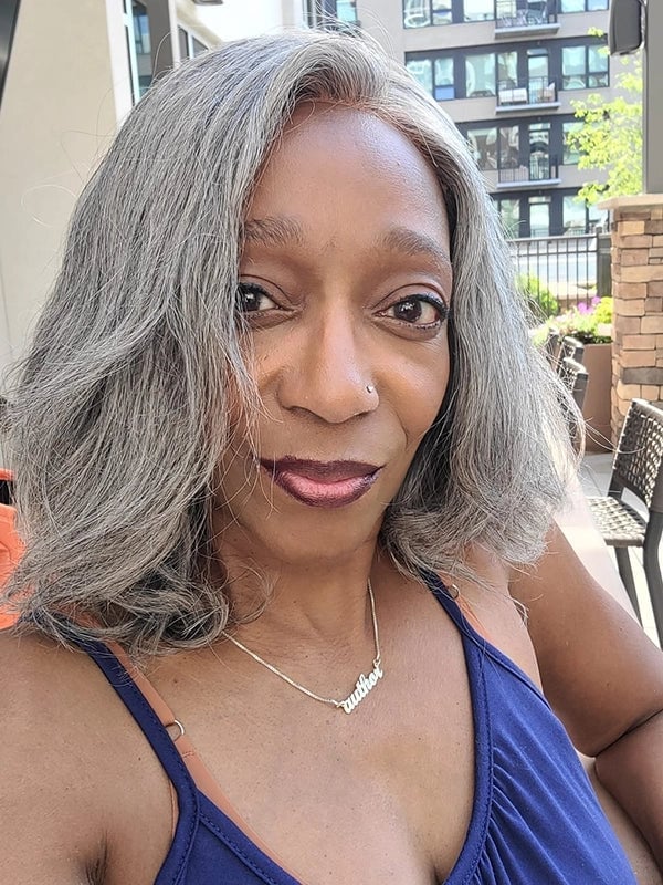 Gray Layered Cut With Loose Waves And Side-Swept Bangs — Classy Styling Wig