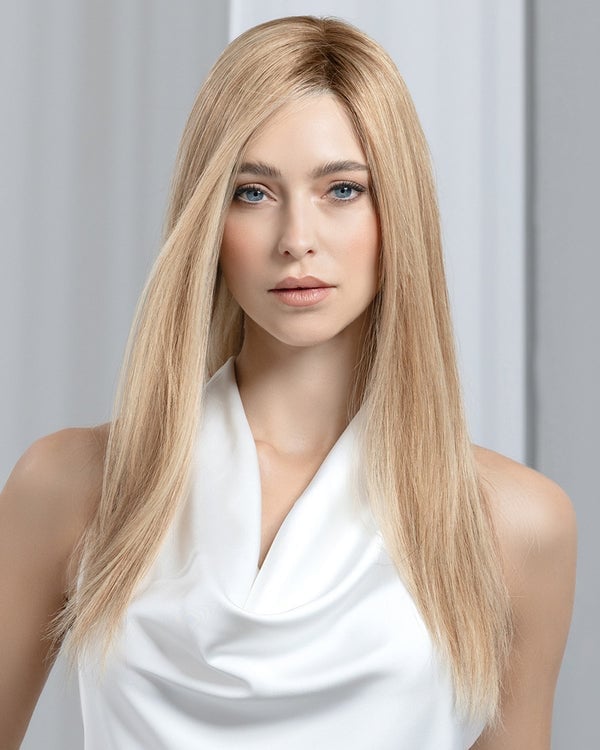 Ash Blonde Long Layers With Blowout Style — Classy Styling Wig