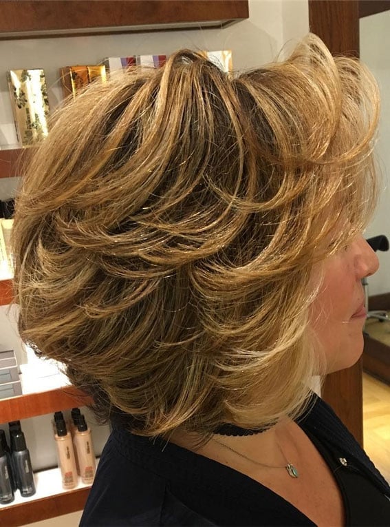 Chin Length Blonde Textured Bob Chin Length Blonde Textured Bob — Classy Textured Hair