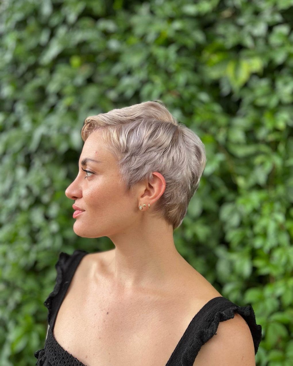 Textured Ash Blonde Pixie Textured Ash Blonde Pixie — Classy Textured Pixie