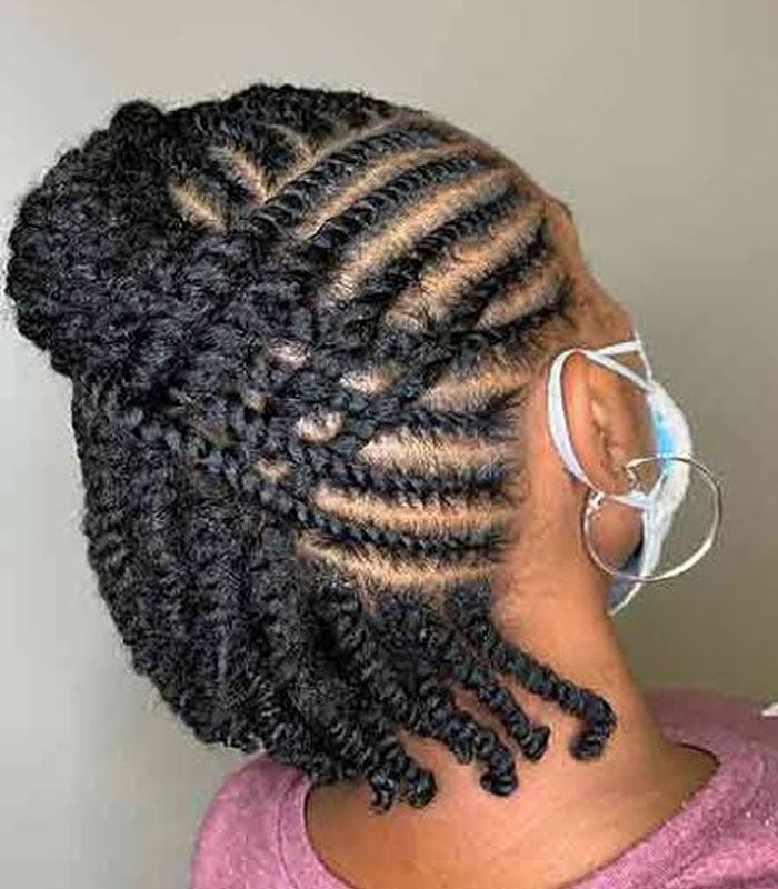 Flat Twists To Two Strand Twists Flat Twists To Two Strand Twists — Classy Two Strand Twists Natural Hair