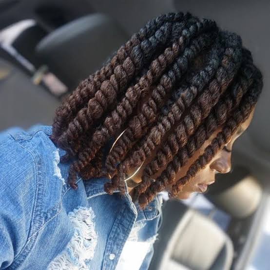 Collarbone Ombre Two Strand Twists Collarbone Ombre Two Strand Twists — Classy Two Strand Twists Natural Hair