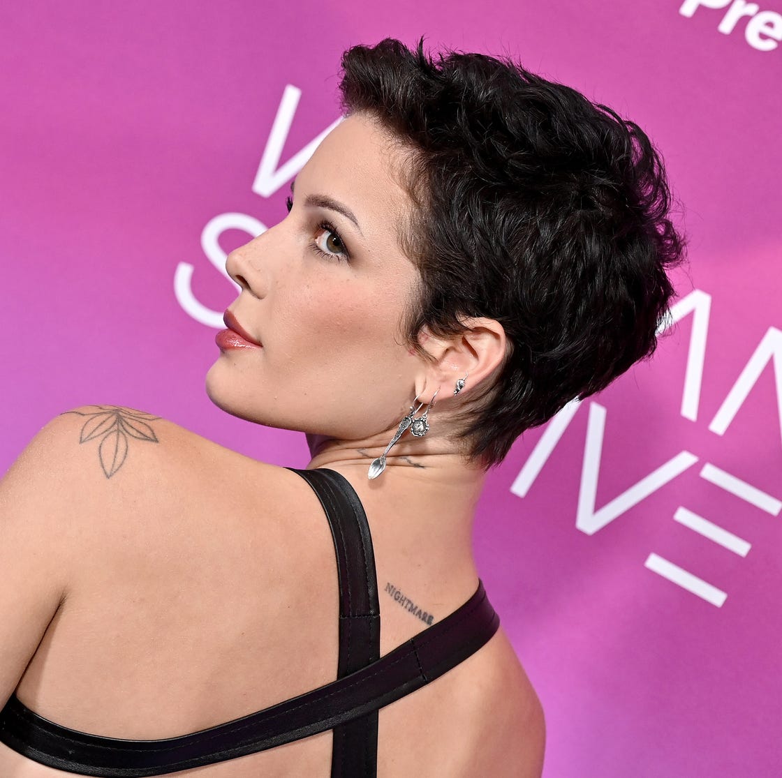 Dark Brown Pixie With Textured Undercut — Classy Undercut Hairstyles