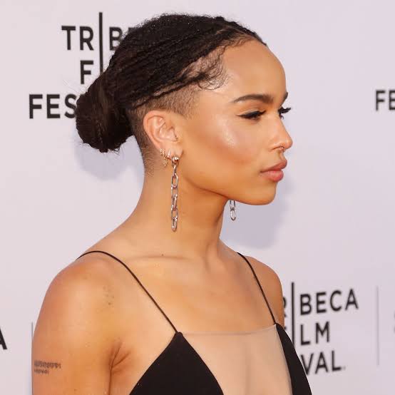 Black Locs Updo With Clean Undercut — Classy Undercut Hairstyles