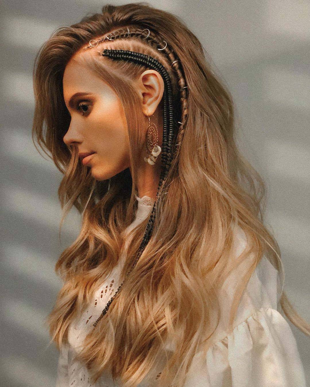 Ash Blonde Braided Crown With Dark Roots Ash Blonde Braided Crown With Dark Roots — Classy Viking Braids