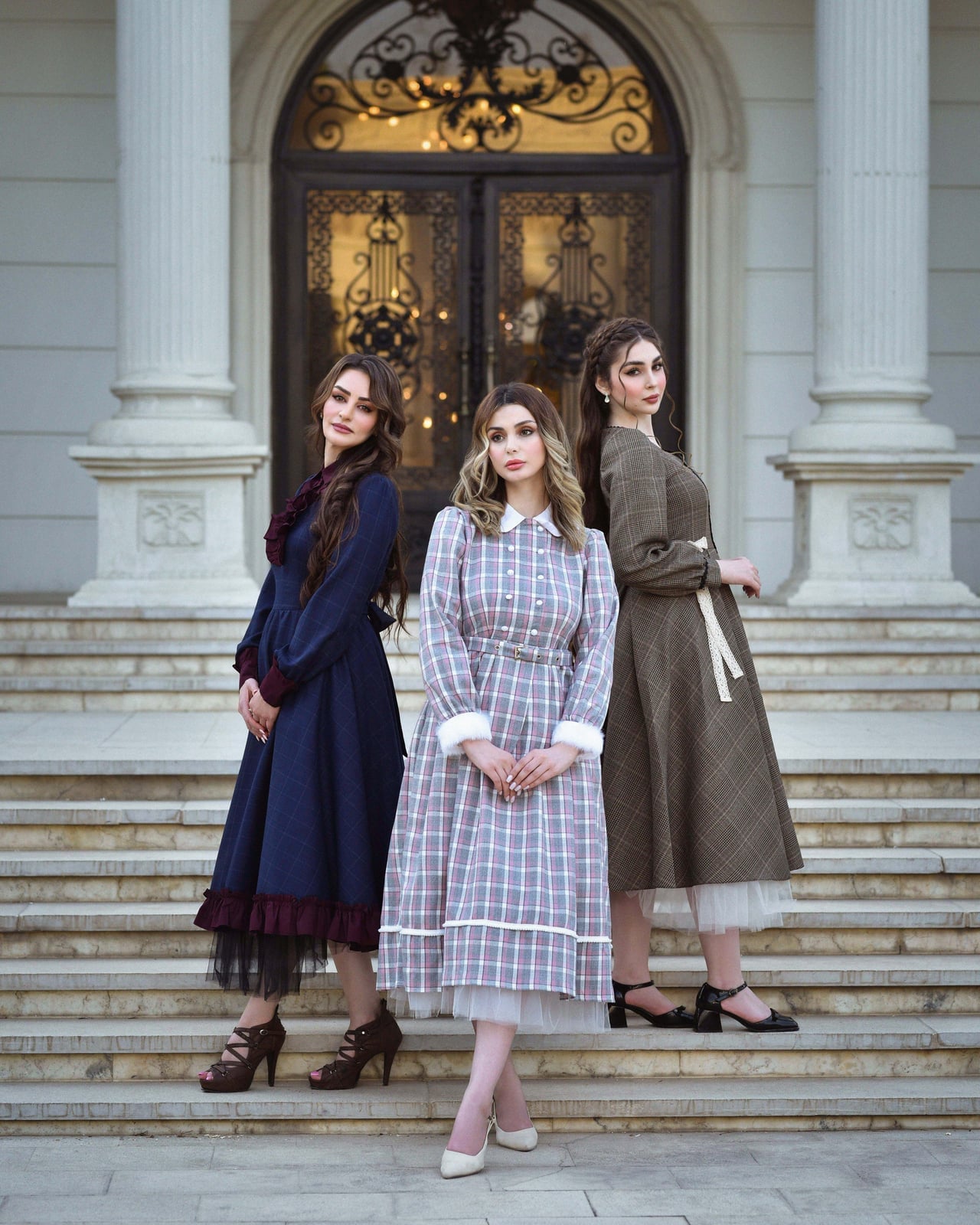 Plaid and Tweed Dresses for Daytime Events Plaid and Tweed Dresses for Daytime Events — Classy Vintage Outfits
