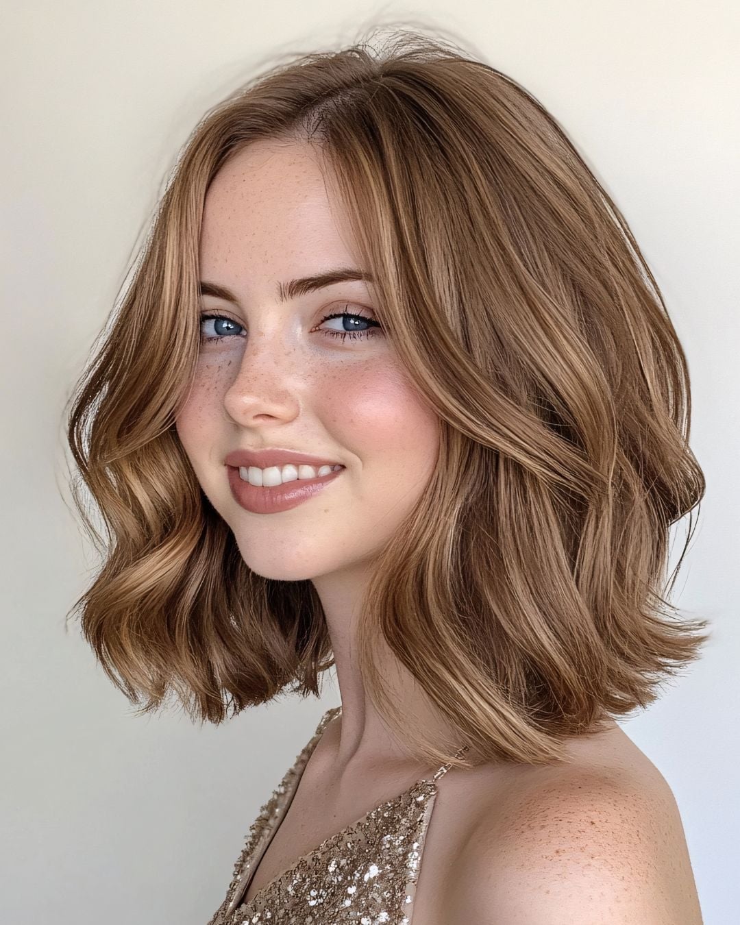Effortless Collarbone Waves With Soft Layers Effortless Collarbone Waves With Soft Layers — Classy Wavy Haircuts