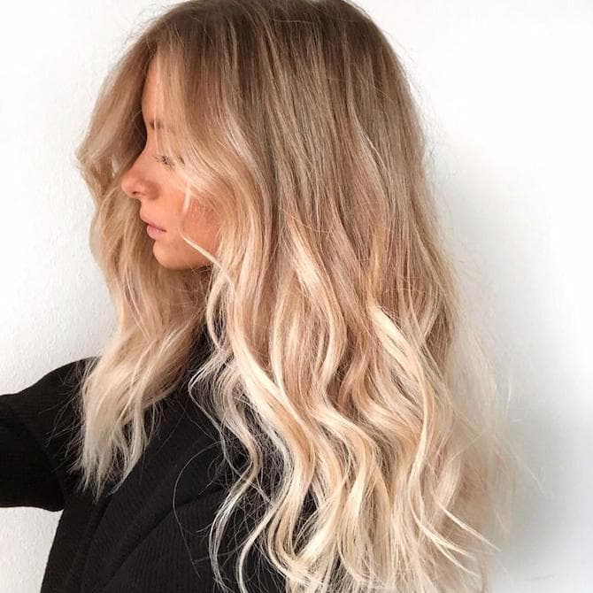 Golden Blonde With Dimensional Highlights Golden Blonde With Dimensional Highlights — Classy Yellow Highlights