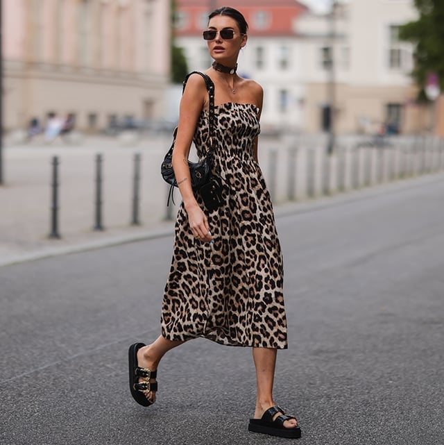 Leopard Print Strapless Midi Dress Leopard Print Strapless Midi Dress — Classy Zoo Outfits