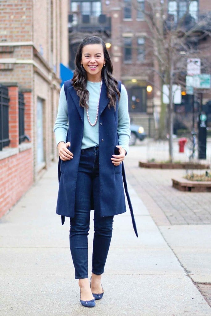 Longline Vest With Skinny Jeans Longline Vest With Skinny Jeans — Cute Outfit Inspo for School