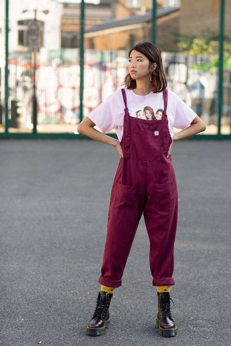Overalls With A Graphic T-Shirt Overalls With A Graphic T-Shirt — Cute Outfit Inspo for School