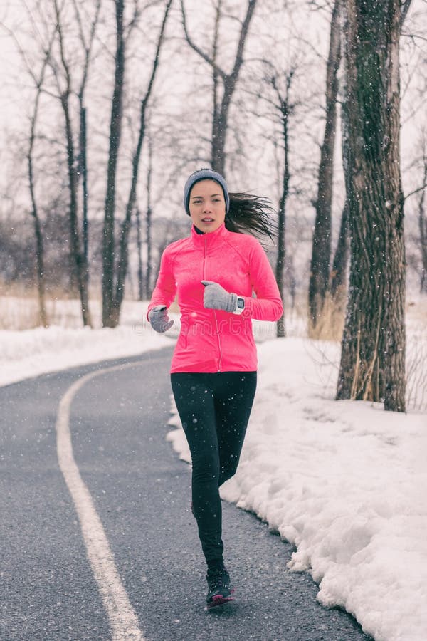 Bright Pink Jacket for Winter Running Bright Pink Jacket for Winter Running — Cute Running Outfits