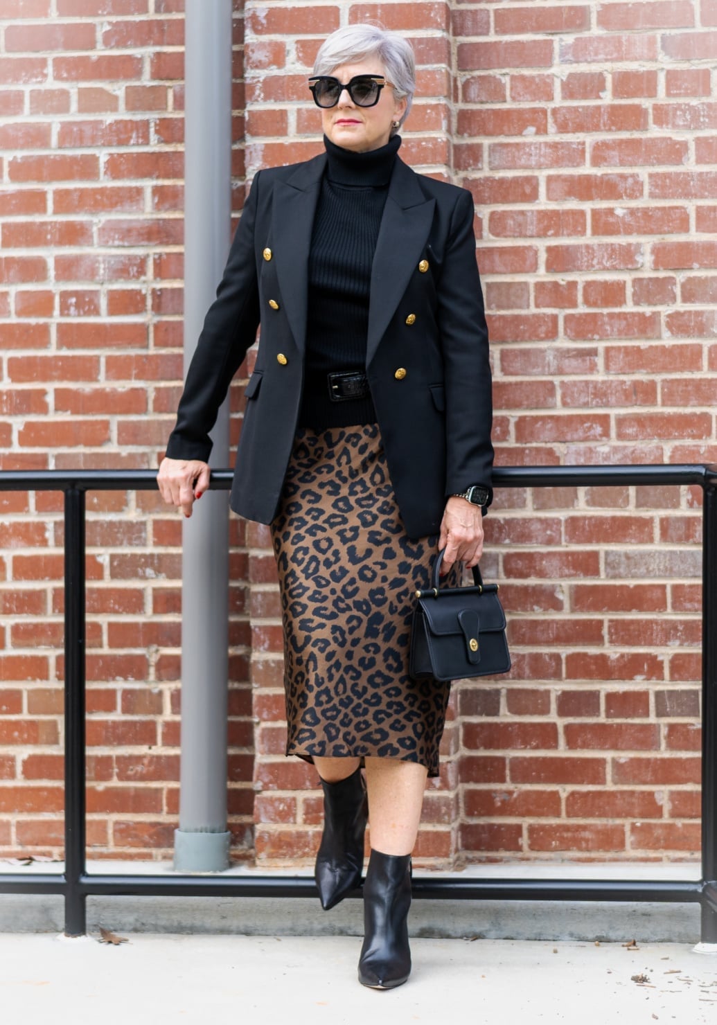 how to wear animal print - Style at a Certain Age