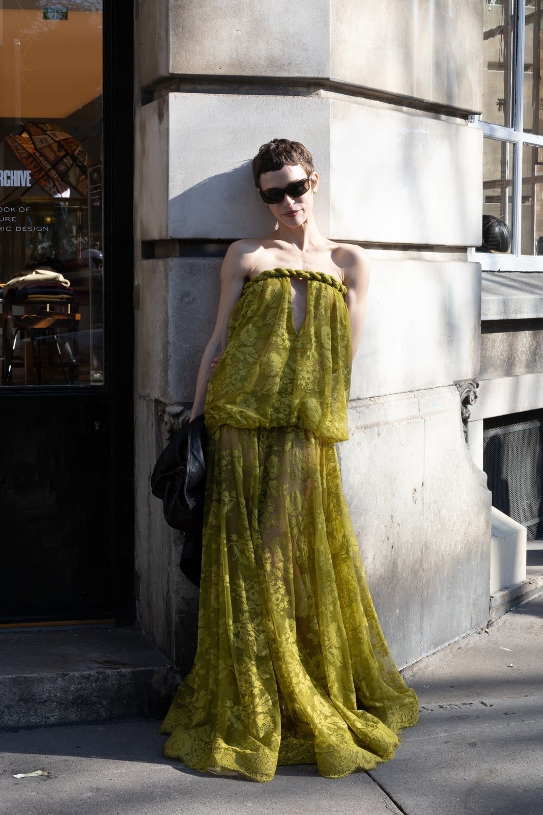 Olive Green Sheer Lace Maxi Dress Olive Green Sheer Lace Maxi Dress — Ethereal Dress Ideas