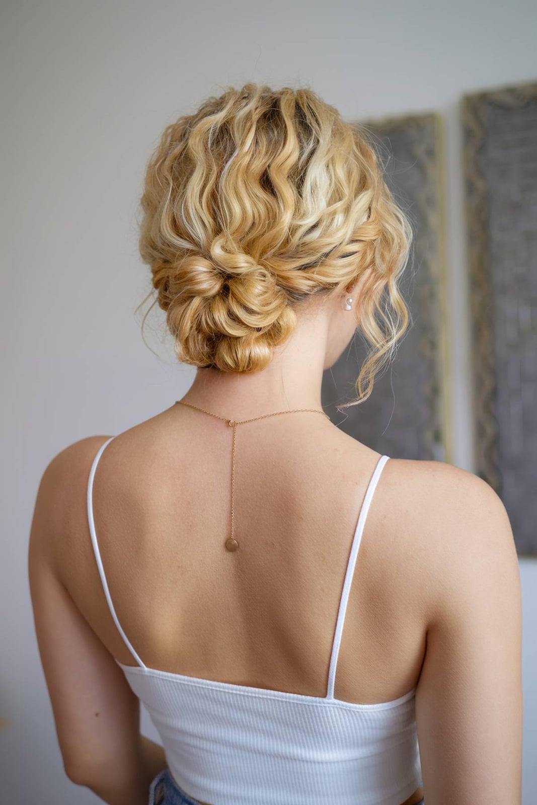 Intricate Low Blonde Bun Intricate Low Blonde Bun — Natural Bun Ideas
