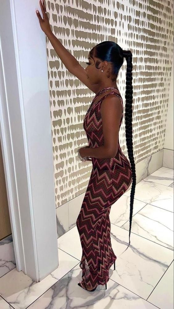 Very Long Braid Ponytail Extreme Length Very Long Braid Ponytail Extreme Length — Quick Weave Ponytail Ideas