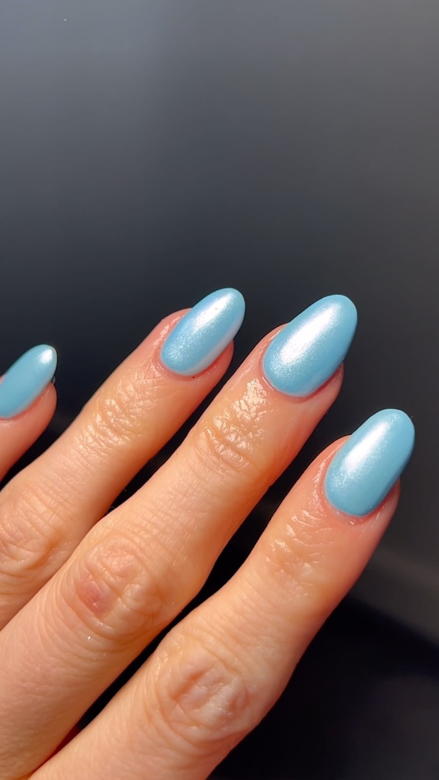 Baby Blue Nail Ideas Baby Blue Nail Ideas — Simple Blue Chrome Nails