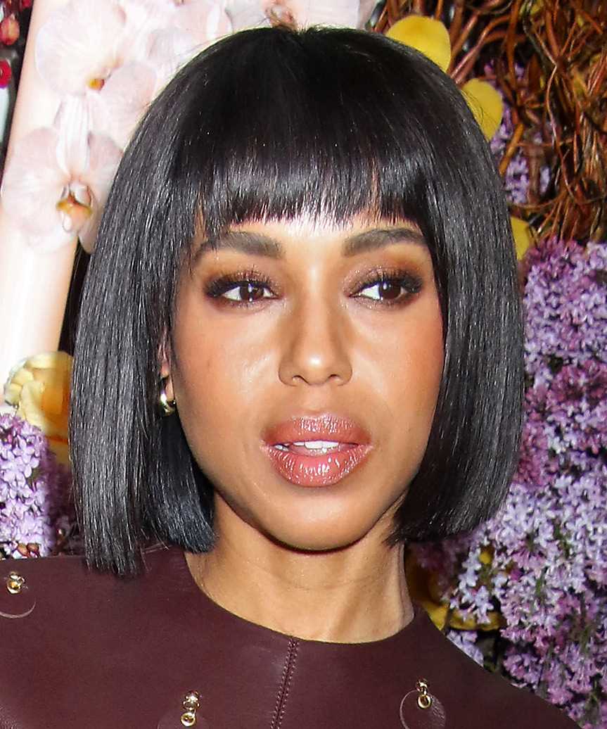 Black Bob With Blunt Full Fringe Black Bob With Blunt Full Fringe — Simple Blunt Bob