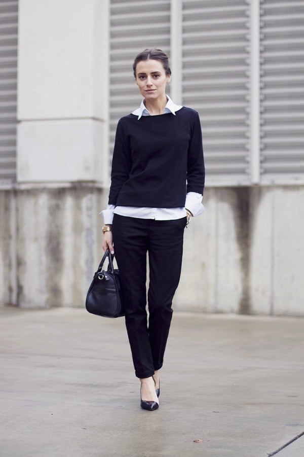 Layered Shirts Offer a Classic Approach to Corporate Style Layered Shirts Offer a Classic Approach to Corporate Style — Simple Corporate Outfits for Women