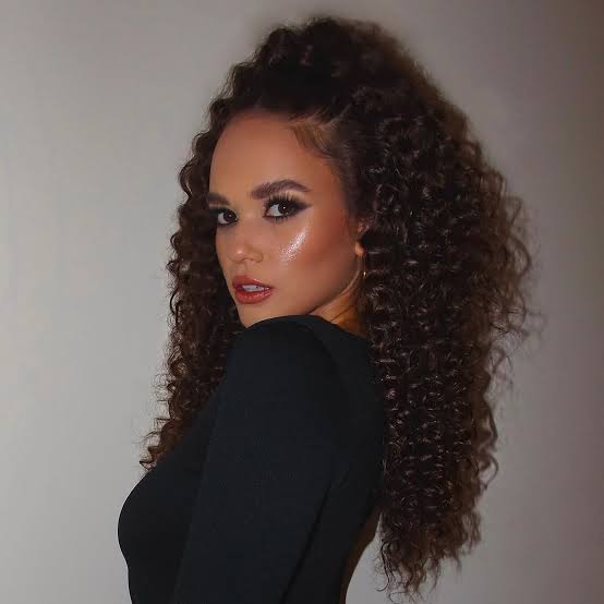 Mid-Back High Ponytail With Layers Mid-Back High Ponytail With Layers — Simple Curly Hair Cuts