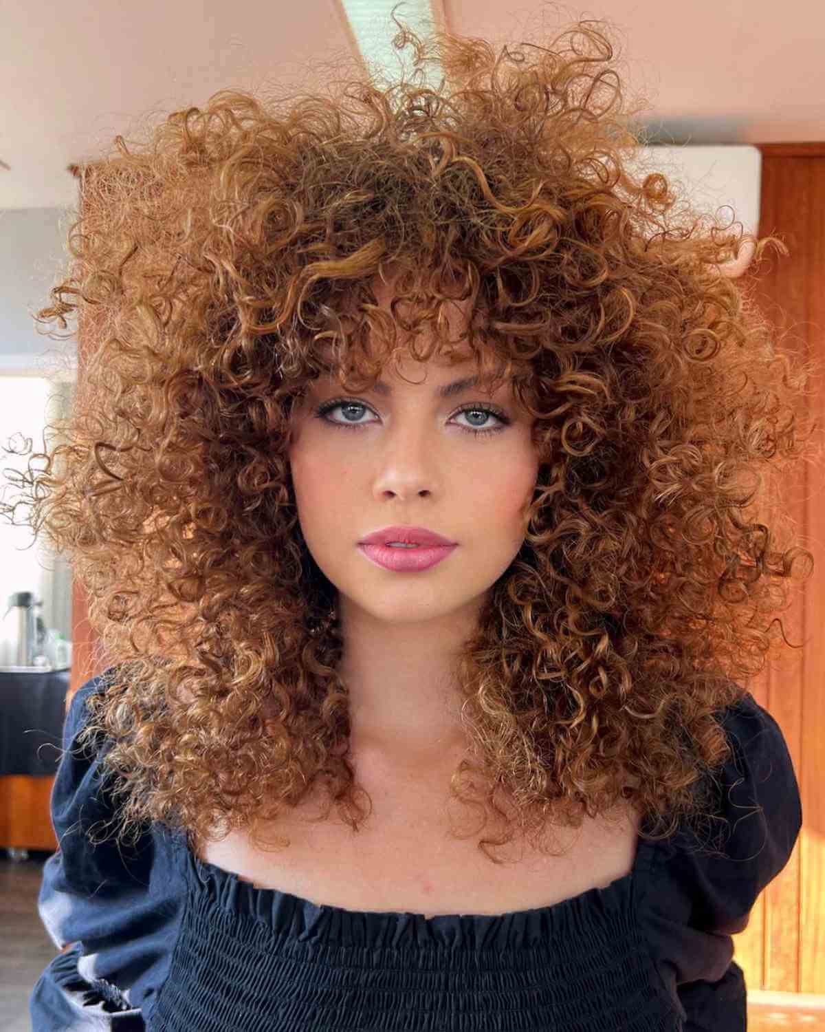 Shoulder Length Bob With Defined Curls, Side Shoulder Length Bob With Defined Curls, Side — Simple Curly Hair Cuts