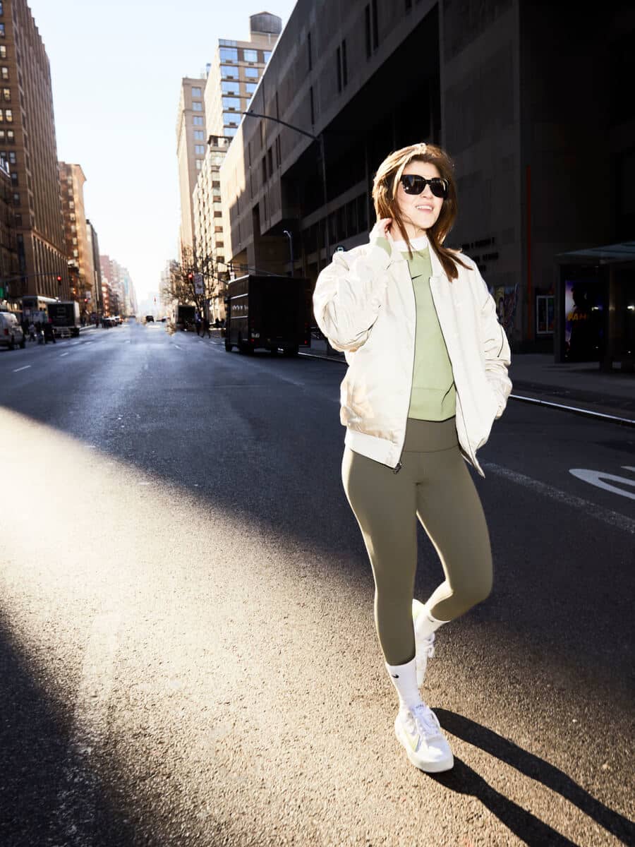 Bomber Jacket With Leggings — Simple Jordans Outfits