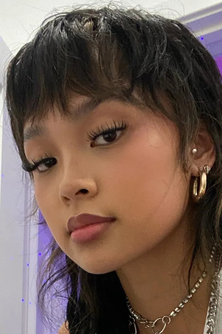 Dark Brown Mullet With Textured Bangs, Middle Dark Brown Mullet With Textured Bangs, Middle — Simple Mullet Hairstyles