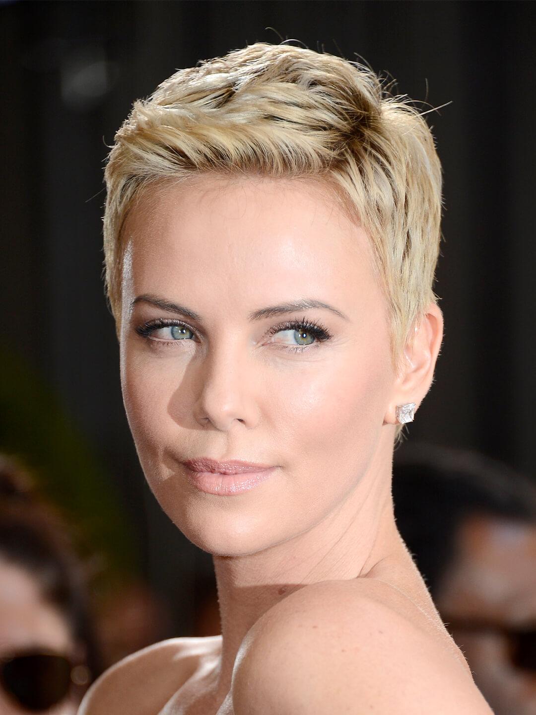 Ash Blonde Pixie Bob Textured Side-Swept Bangs Ash Blonde Pixie Bob Textured Side-Swept Bangs — Simple Pixie Bob