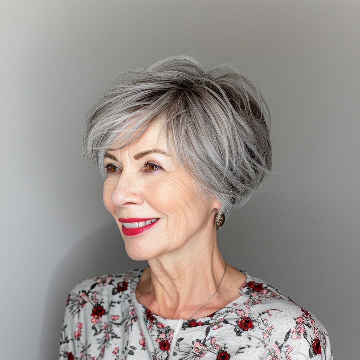Gray Pixie Bob Soft Layered Texture Gray Pixie Bob Soft Layered Texture — Simple Pixie Bob