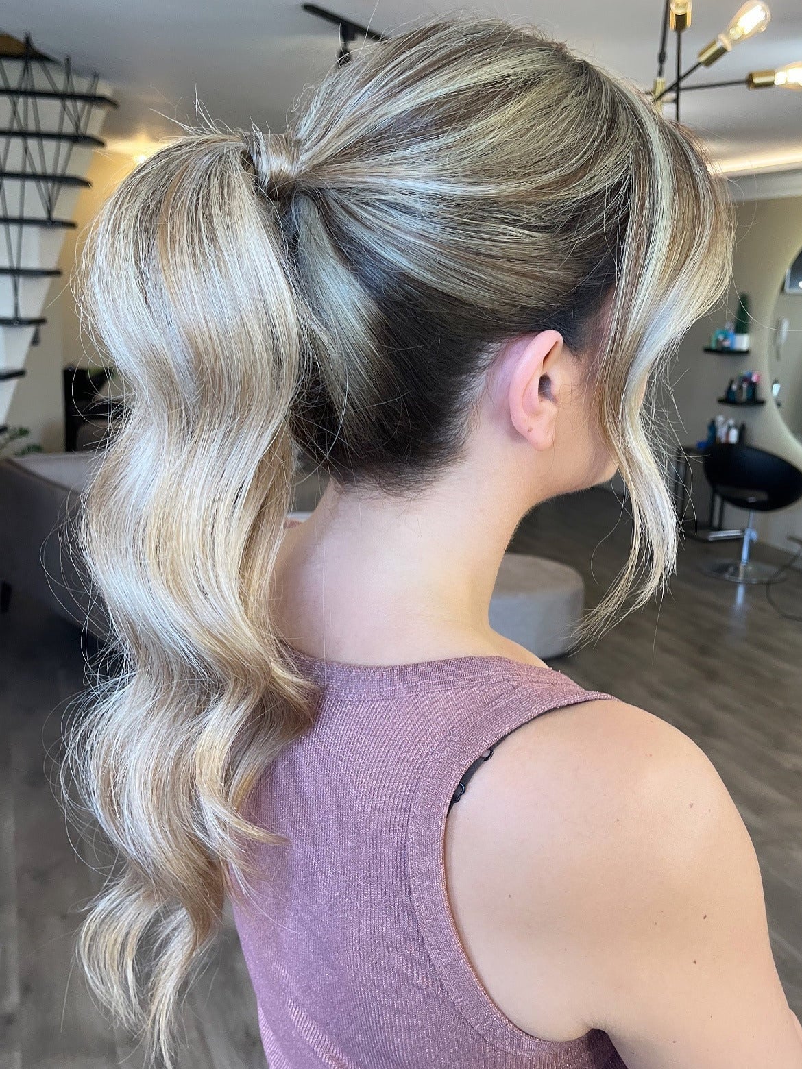 Voluminous Ponytail Face-Framing Layers — Simple Pony Hairstyles