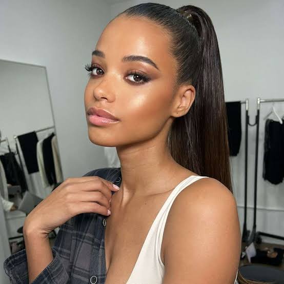 Sleek High Ponytail Dark Brown — Simple Pony Hairstyles