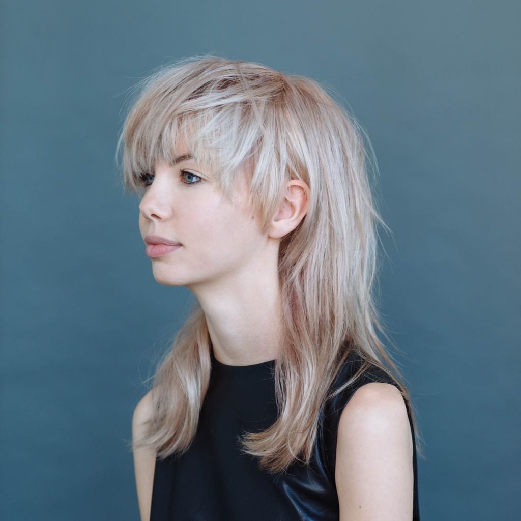 Shoulder Length Fine Shag With Wispy Bangs Shoulder Length Fine Shag With Wispy Bangs — Simple Shag Hairstyles