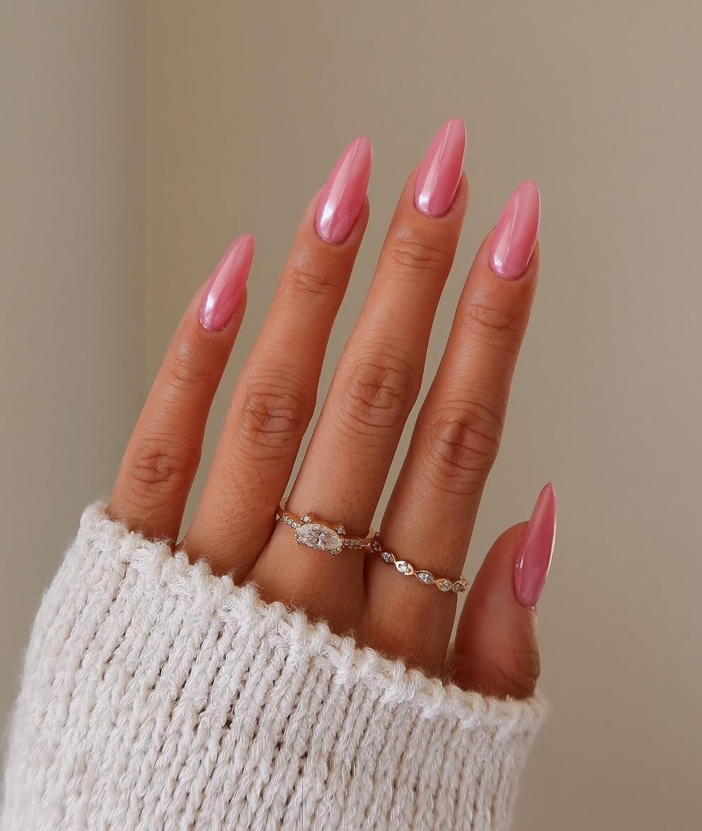 Short Square Sheer Pink Floral and Yellow Nails — Simple Trending Nails